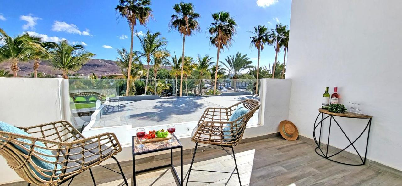 Ferienwohnung Las Palmeras Tarajalejo Esterno foto
