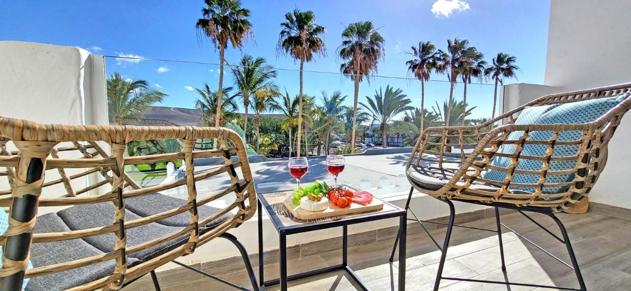 Ferienwohnung Las Palmeras Tarajalejo Esterno foto